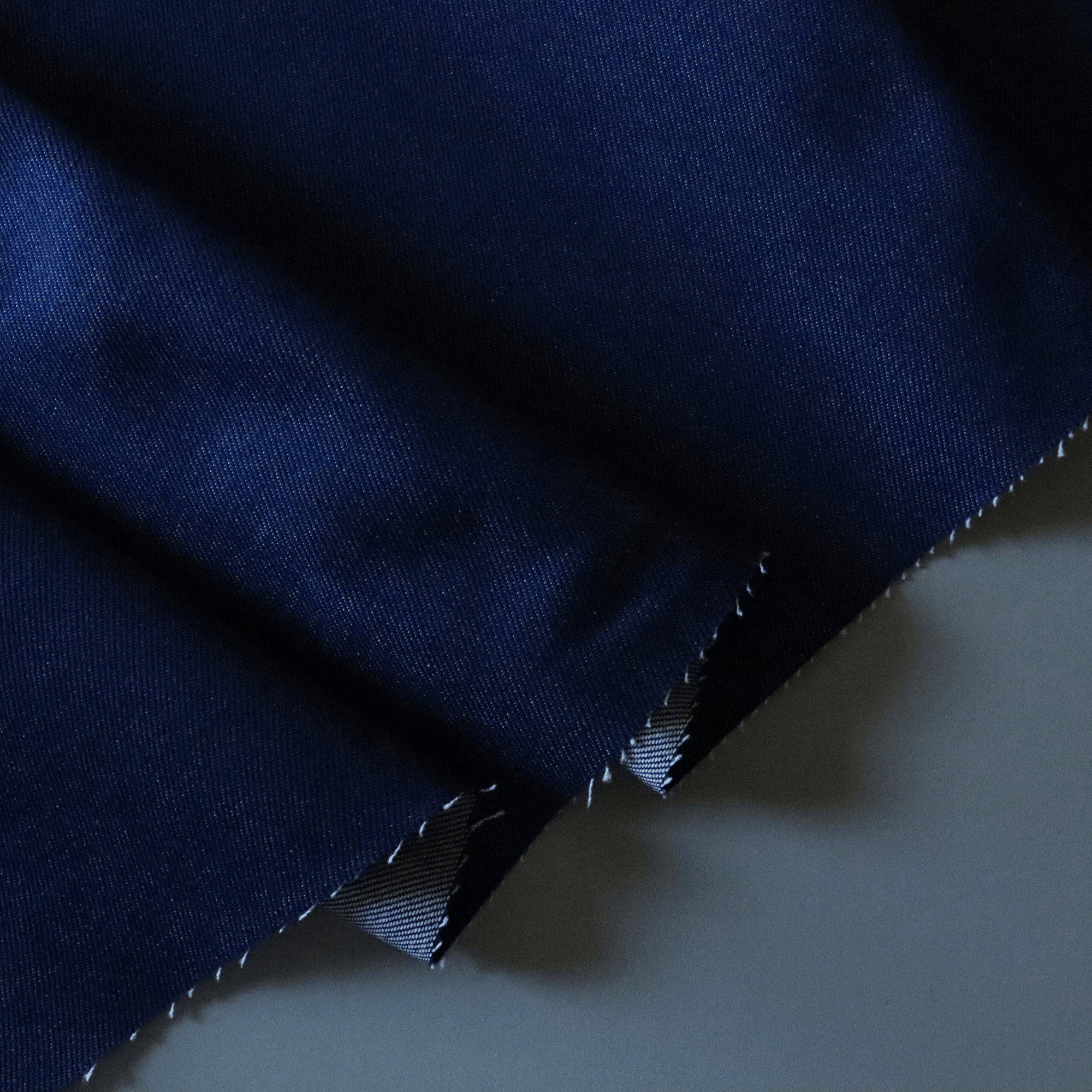 12oz Organic Cotton Denim - Navy - sewecofabrics