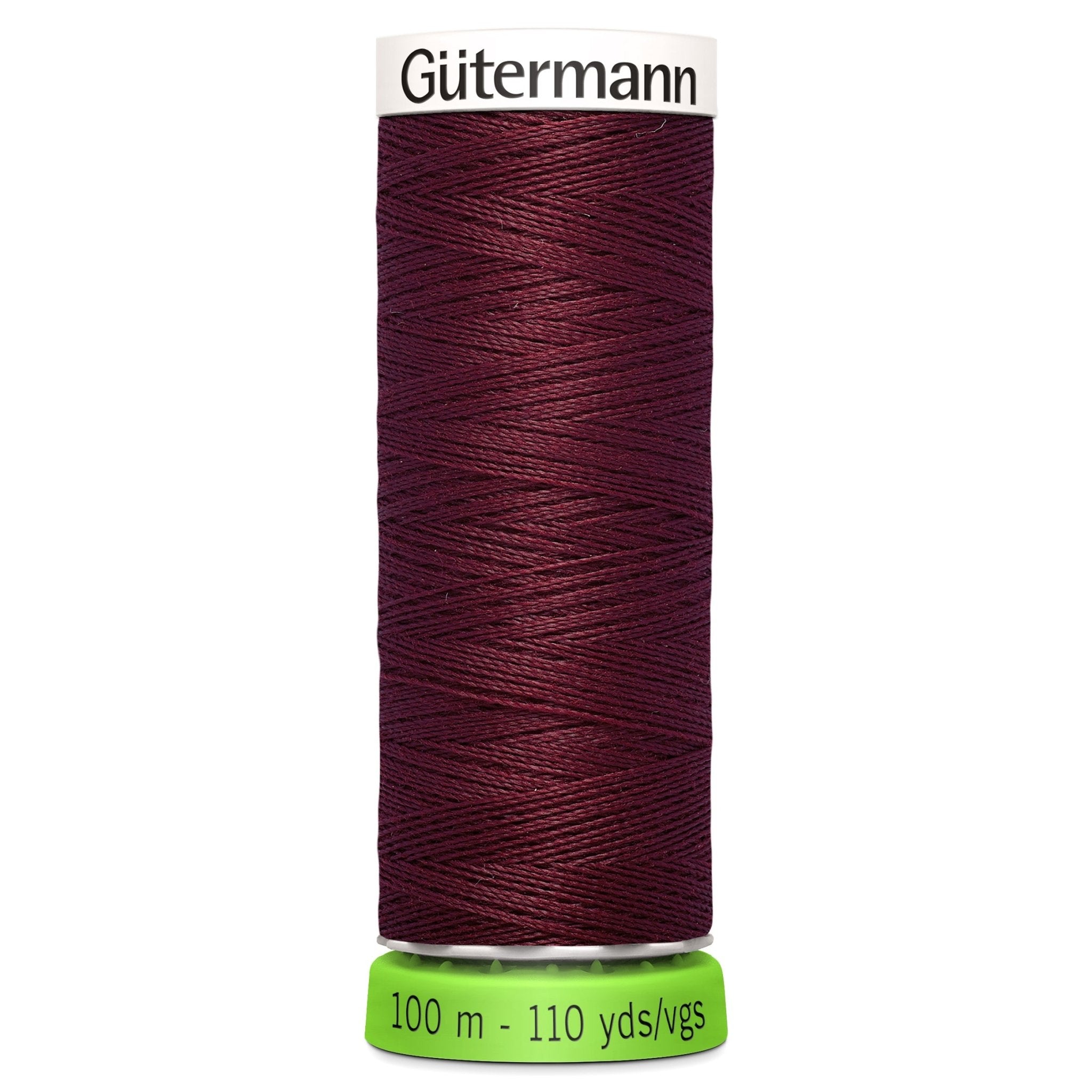 369 Mulberry - Gütermann Sew All rPET Thread 100m - sewecofabrics