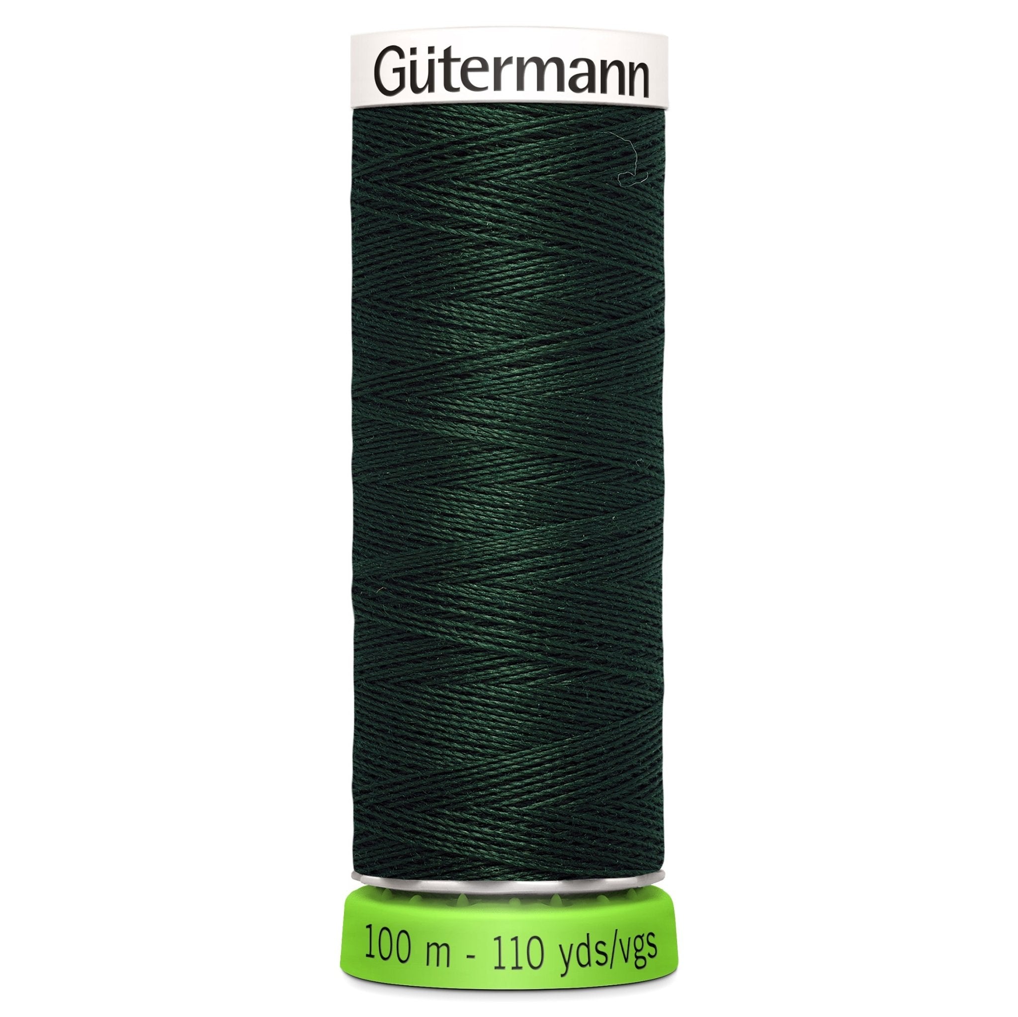 472 Spinach - Gütermann Sew All rPET Thread 100m - sewecofabrics