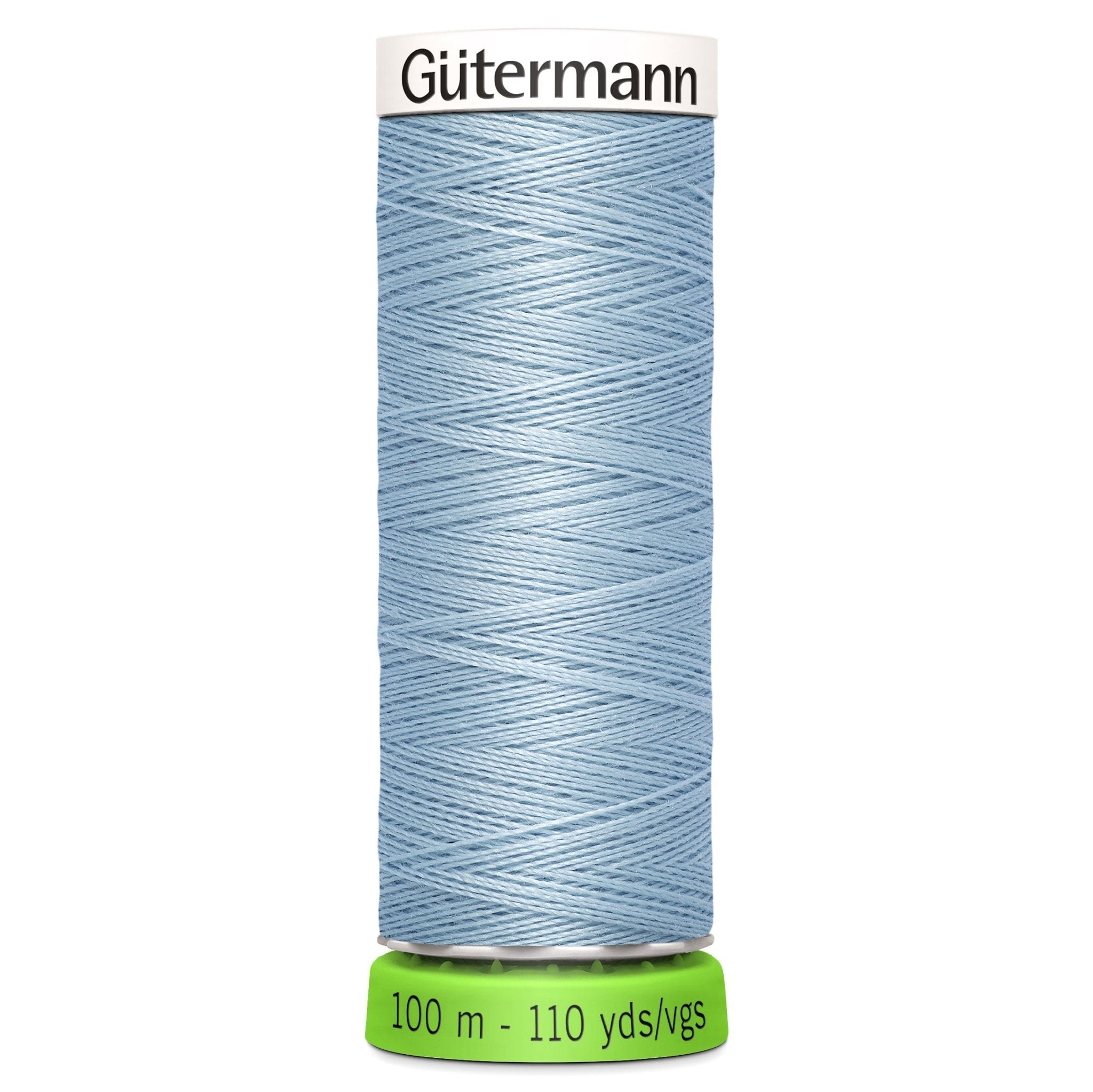 75 Cornflower Blue - Gütermann Sew All rPET Thread 100m - sewecofabrics