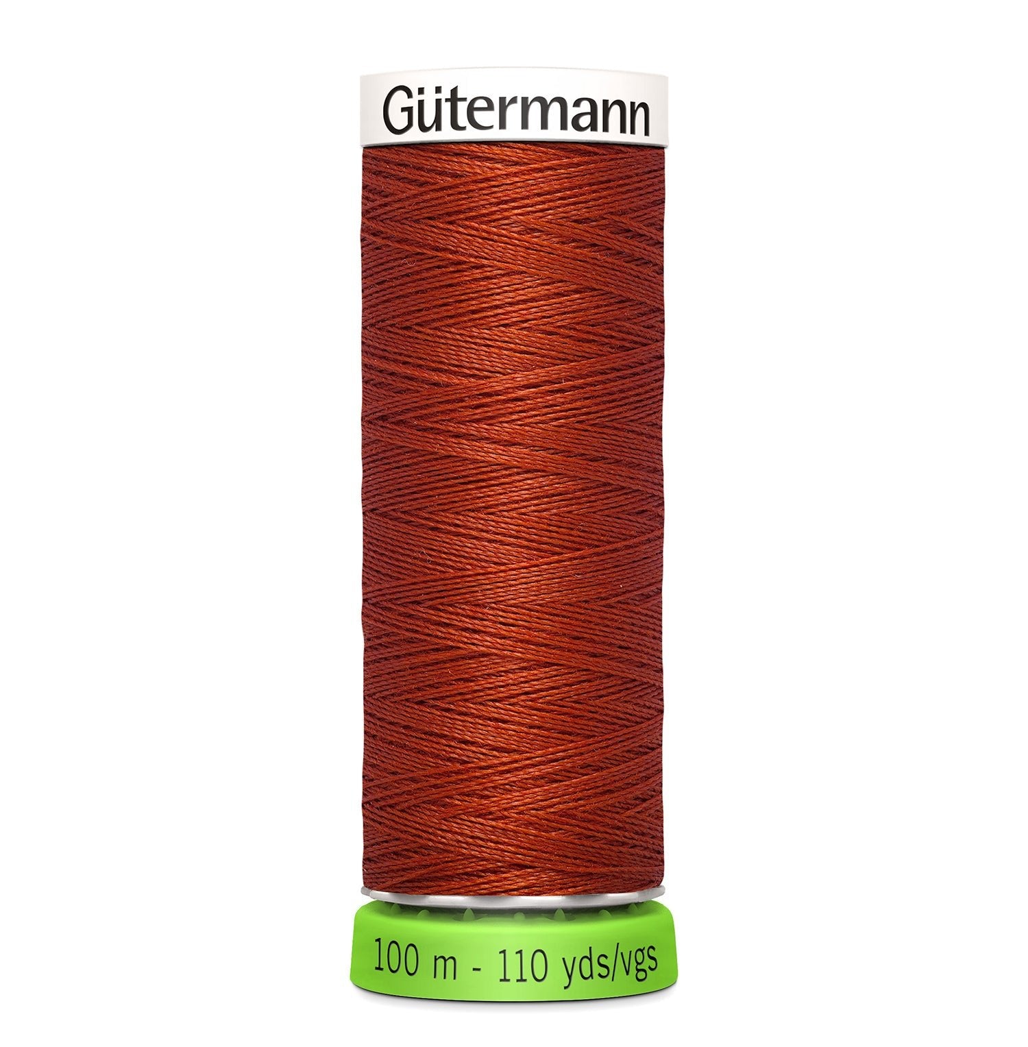 837 Brick - Gútermann Sew All rPET Thread 100m - sewecofabrics