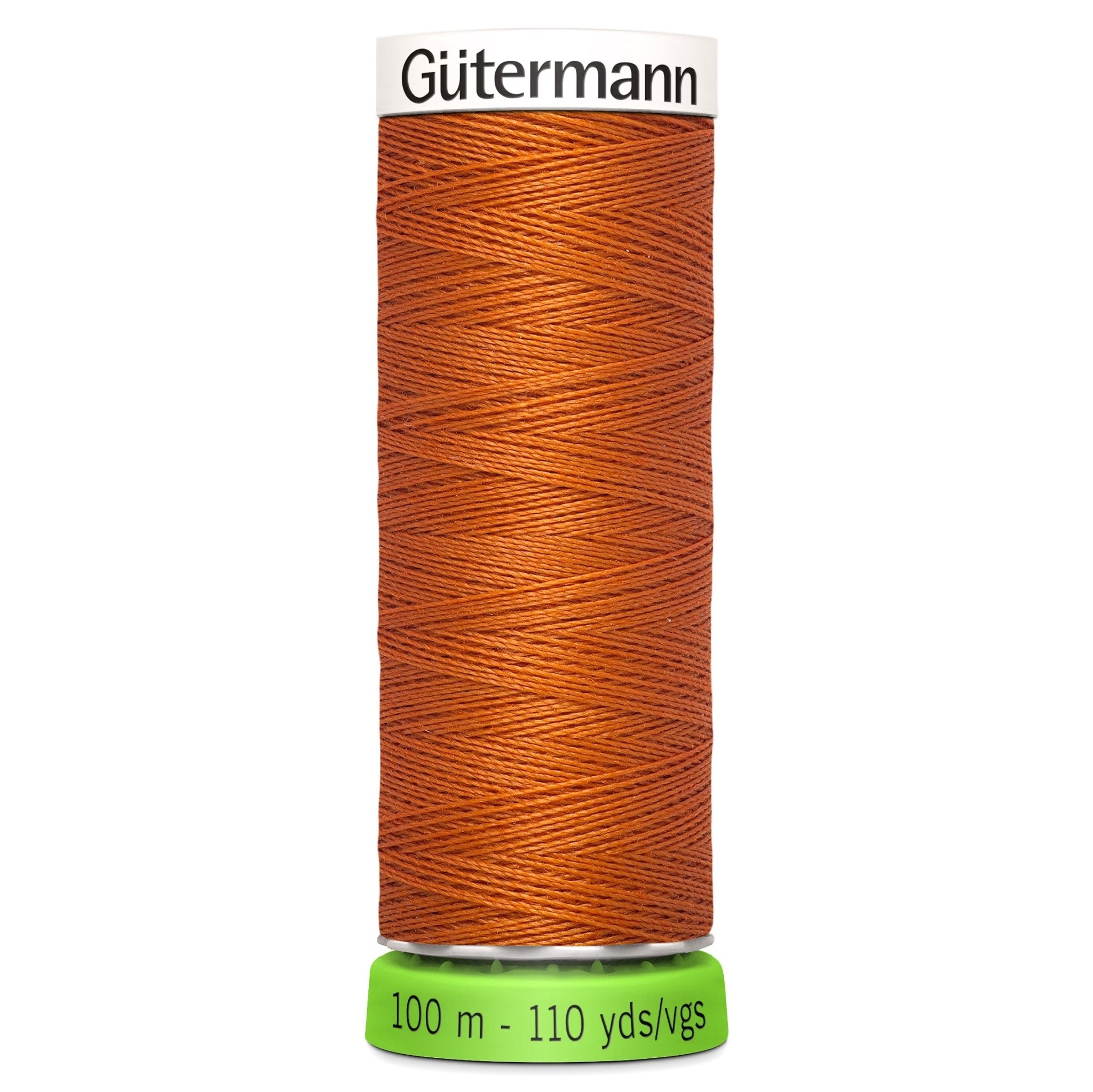 982 Rust - Gütermann Sew All rPET Thread 100m - sewecofabrics
