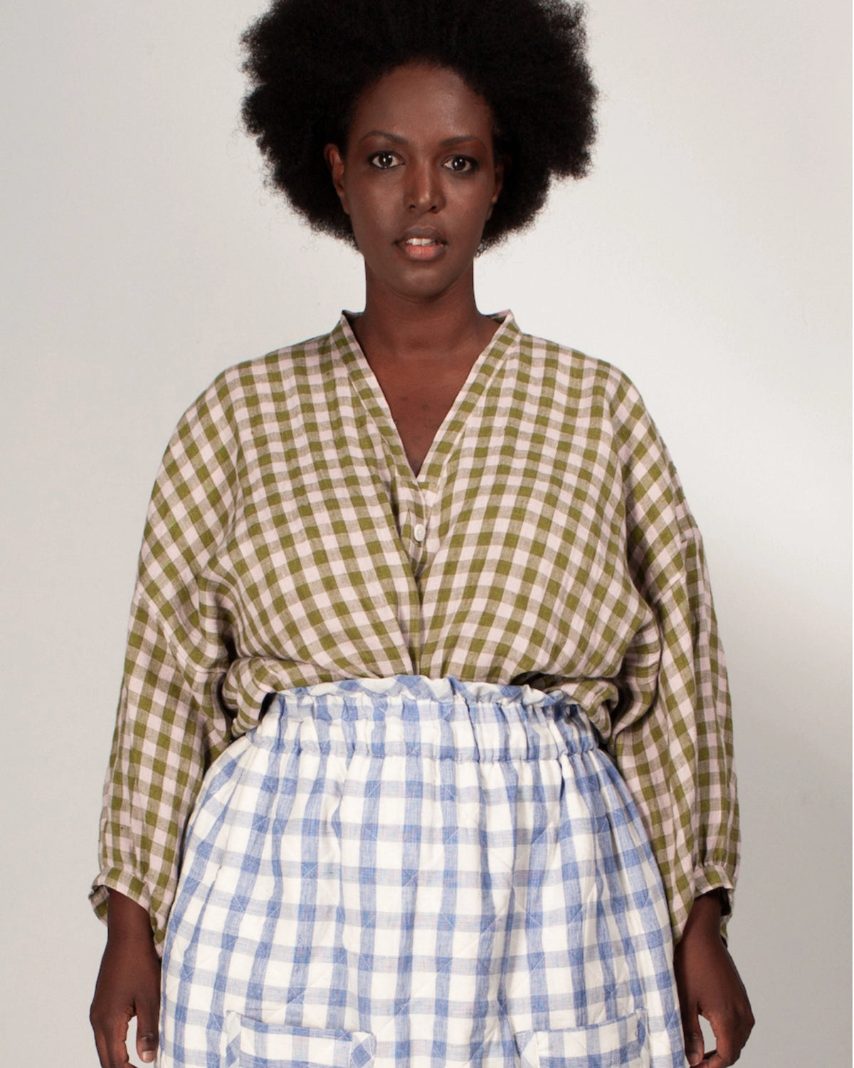 Cropped Shirt, Zero Waste Sewing Pattern (PDF)