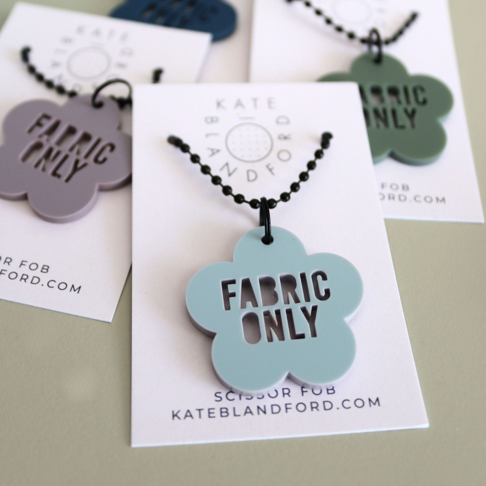 Necklace with &