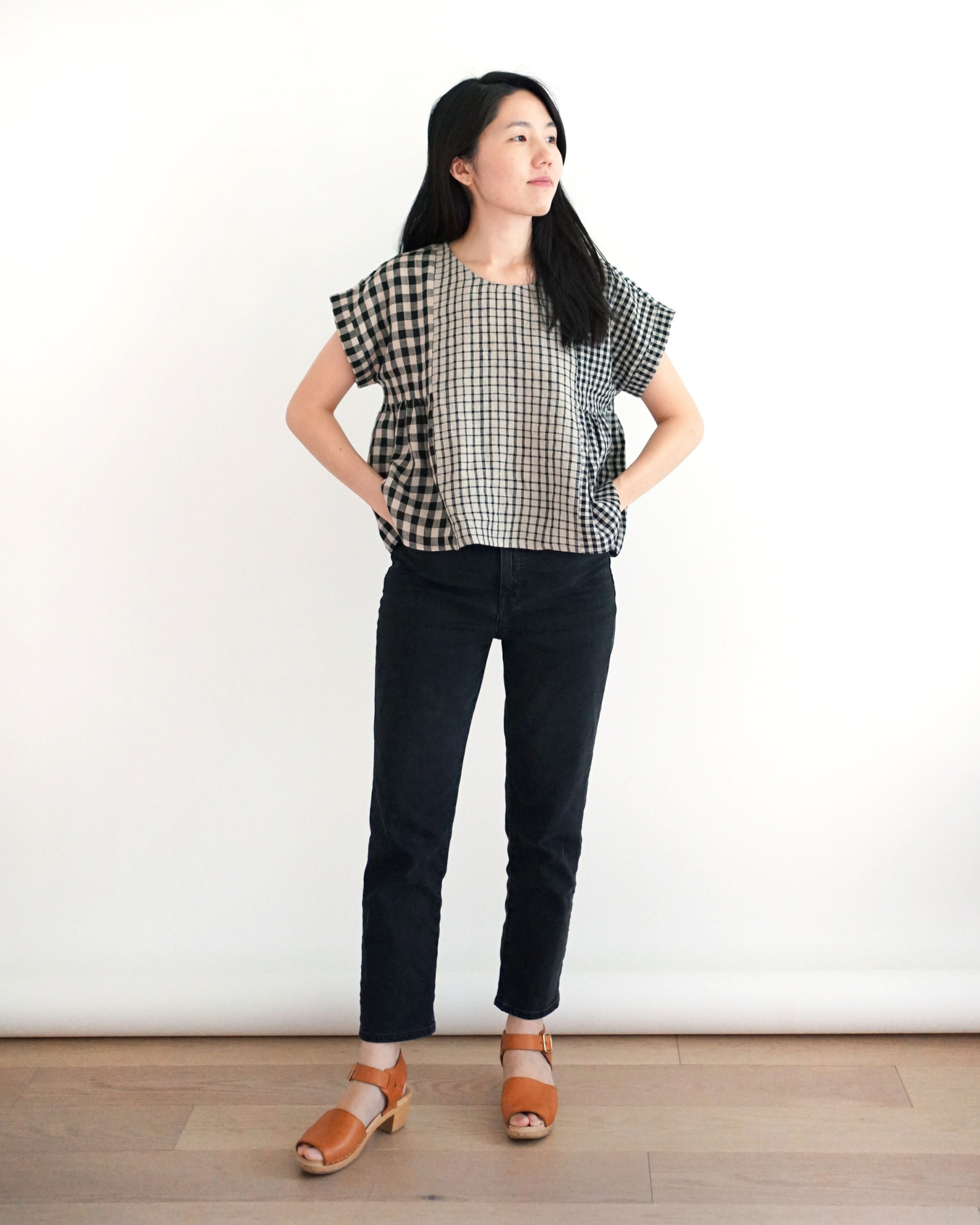 Collage Gather Top, Sewing Pattern from Matchy Matchy Sewing Club (PDF)