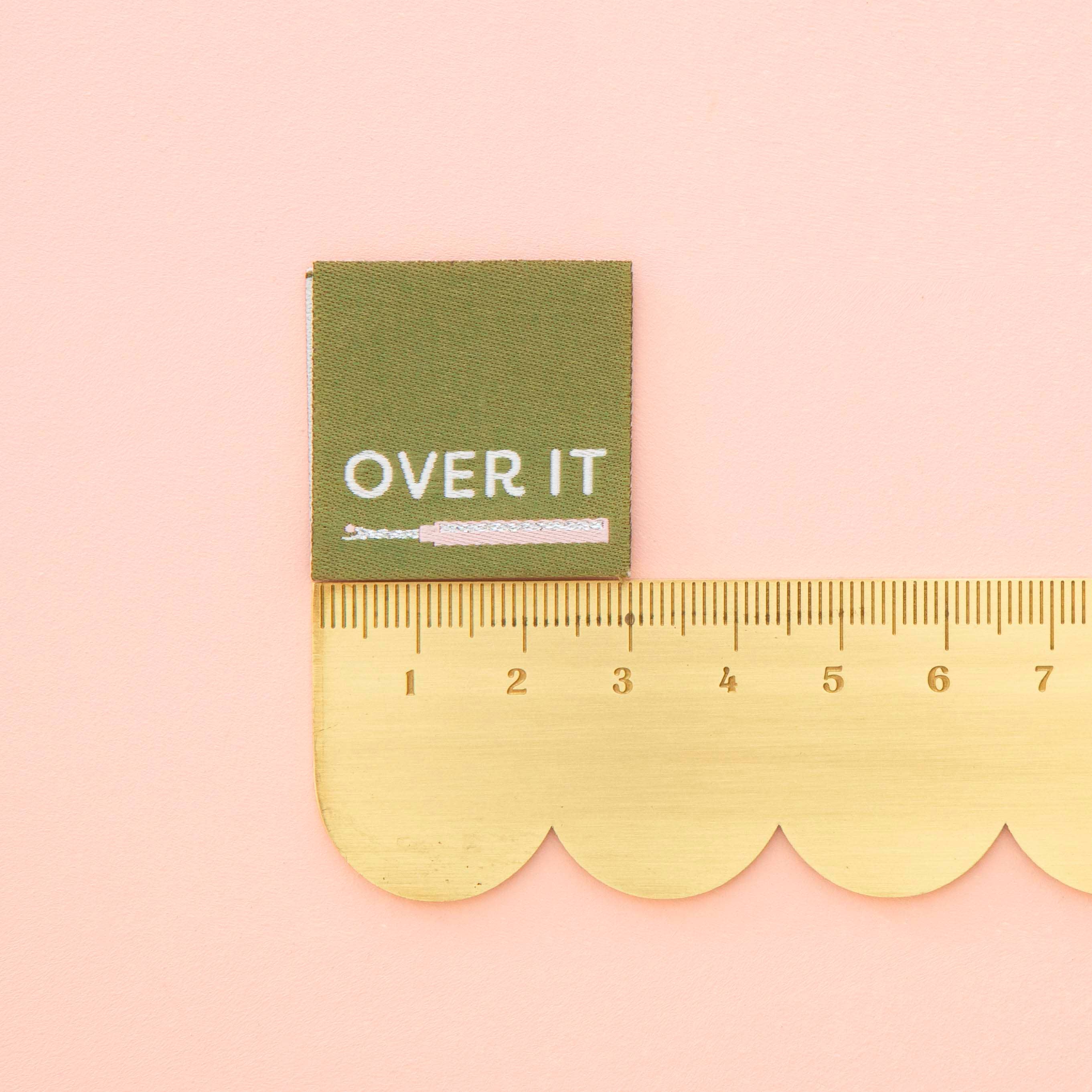 Sew in Woven Label with &