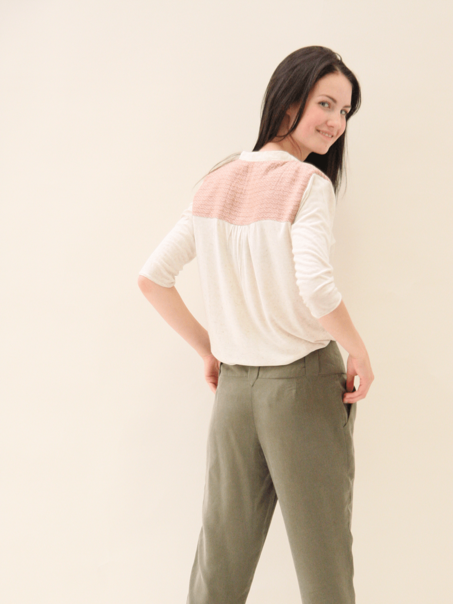 Camas Blouse - PDF Sewing Pattern - sewecofabrics