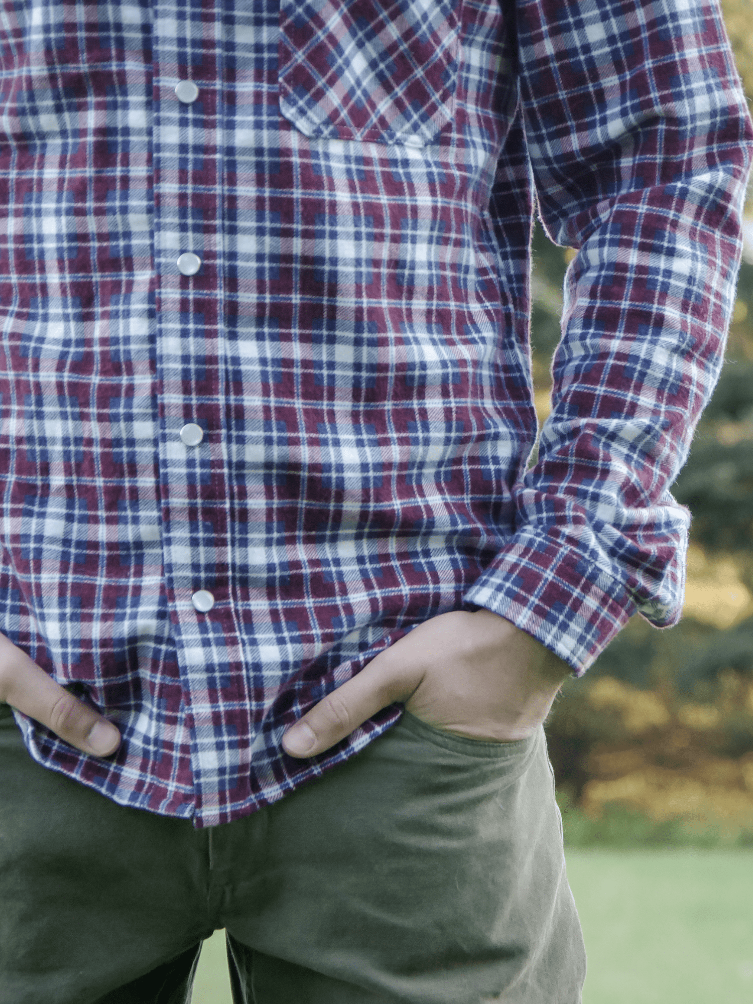 Fairfield Button Up - PDF Sewing Pattern - sewecofabrics