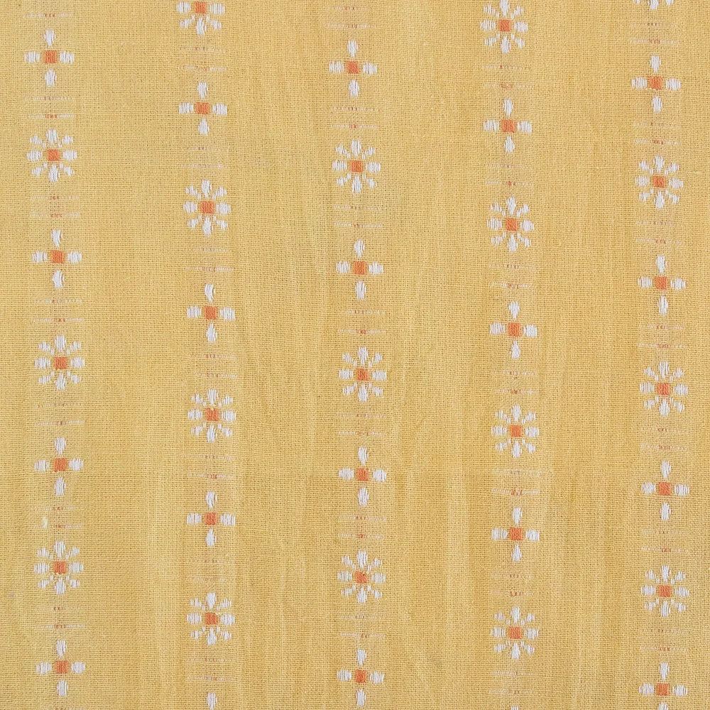 Buttercup Yellow Forest Forage Cotton Fabric