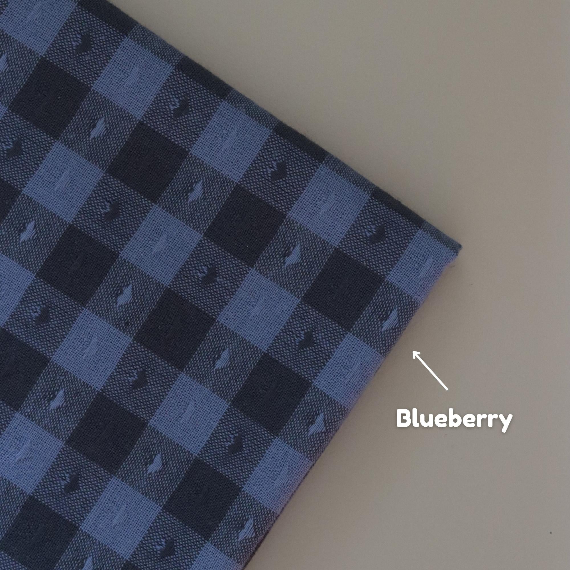 Gingham Hearts - Individual Fat Quarters - sewecofabrics