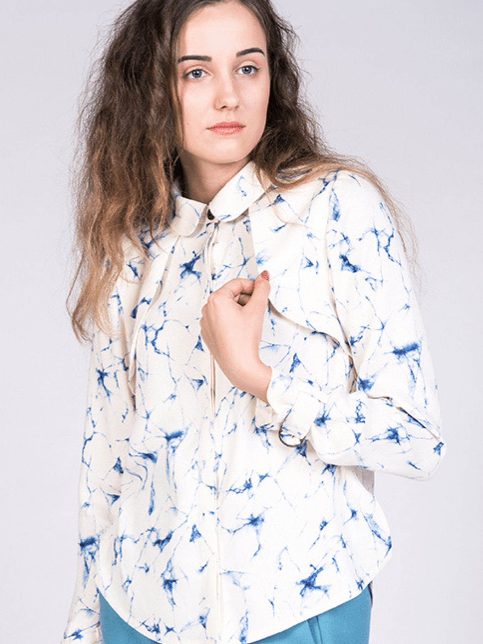 Helmi Trench Blouse & Tunic - PDF Sewing Pattern - sewecofabrics