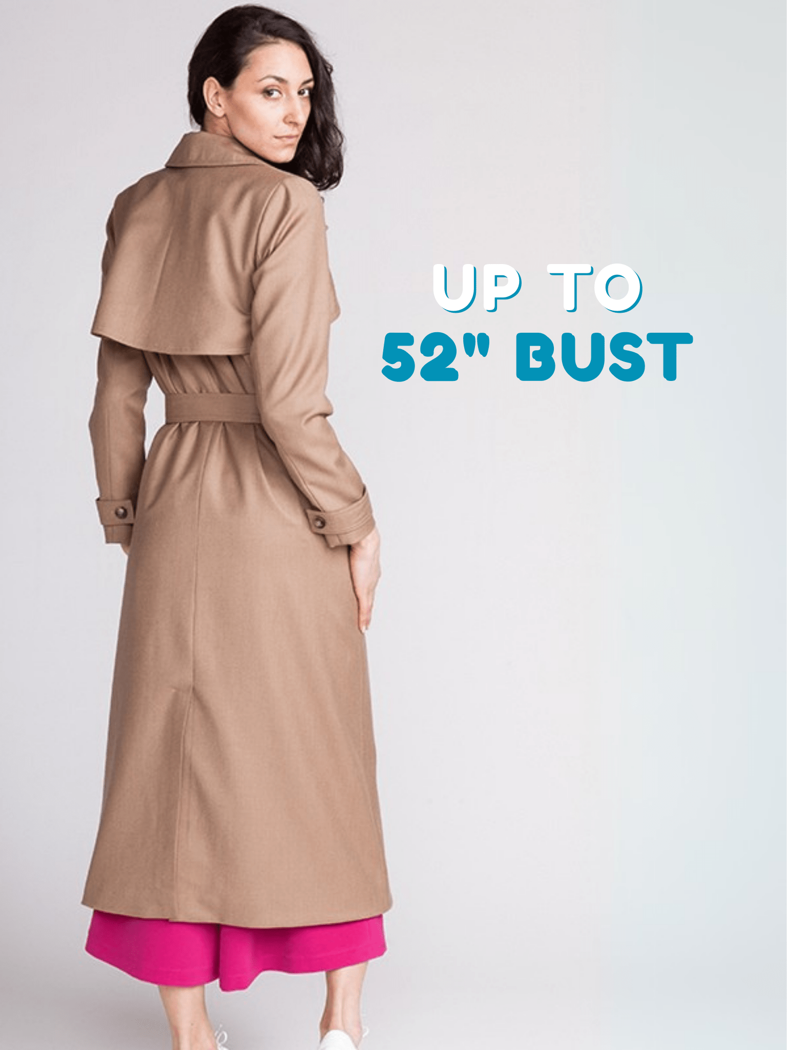 Isla Trench Coat - PDF Sewing Pattern - sewecofabrics
