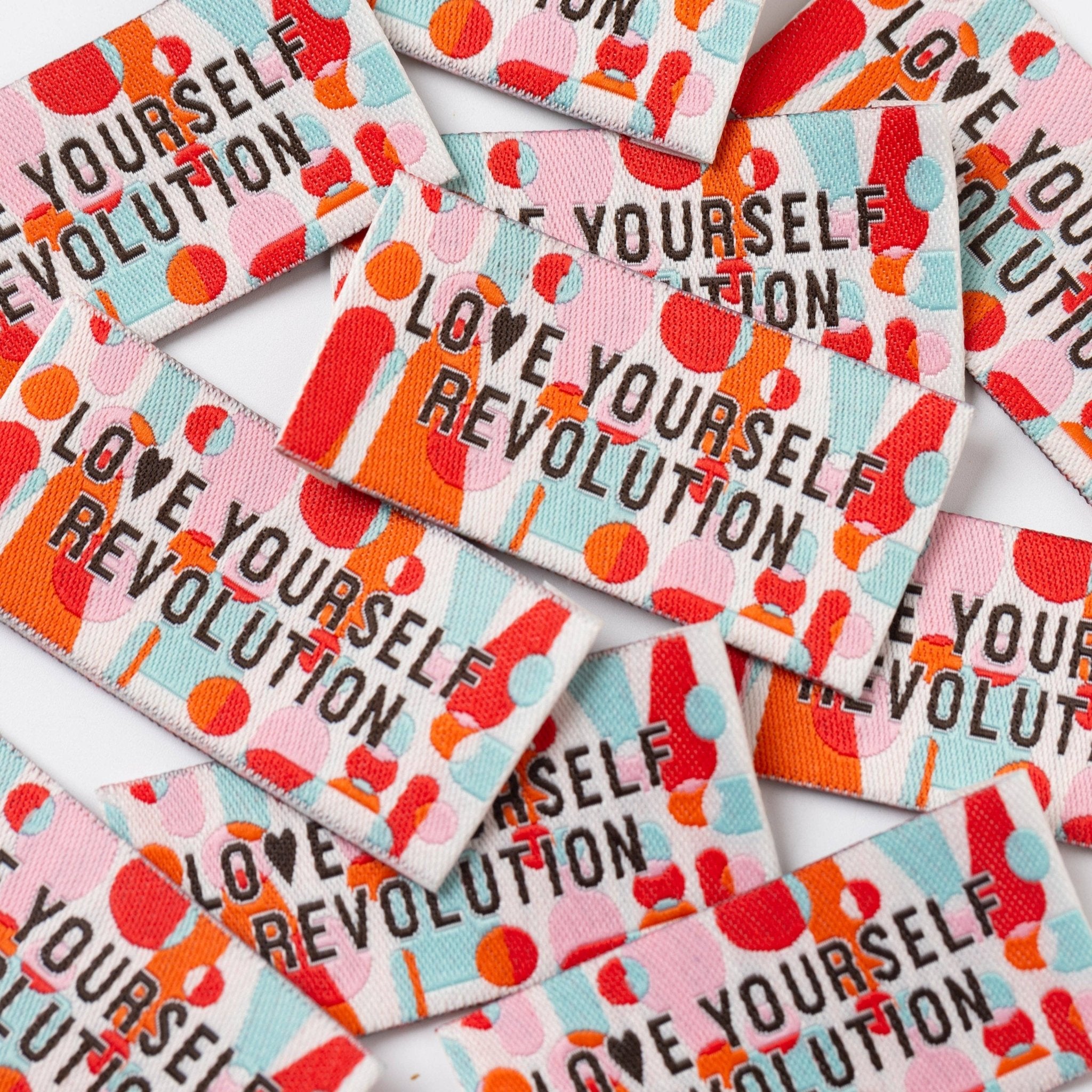 Love Yourself Revolution - Sewing Labels - sewecofabrics