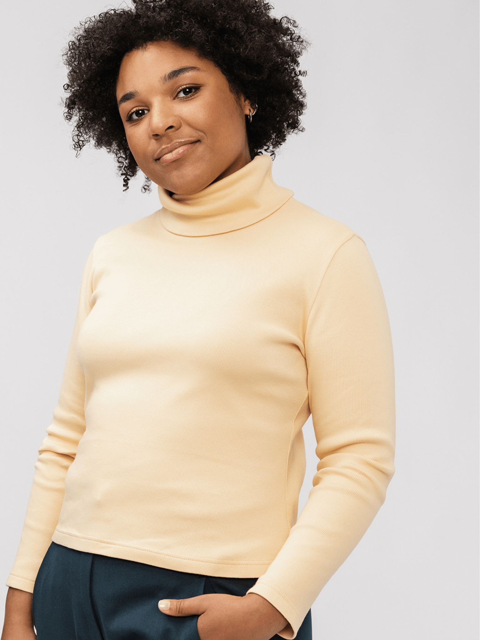 Paola Turtle Neck Tee - PDF Sewing Pattern - sewecofabrics