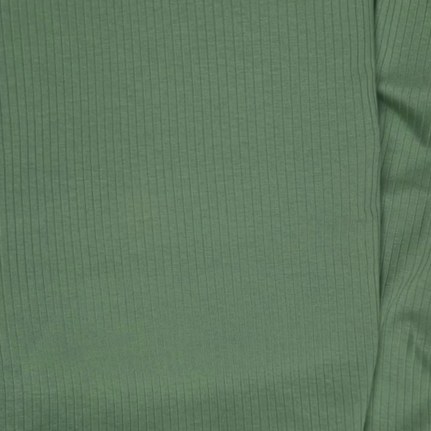 Rib Knit Jersey - Soft Green