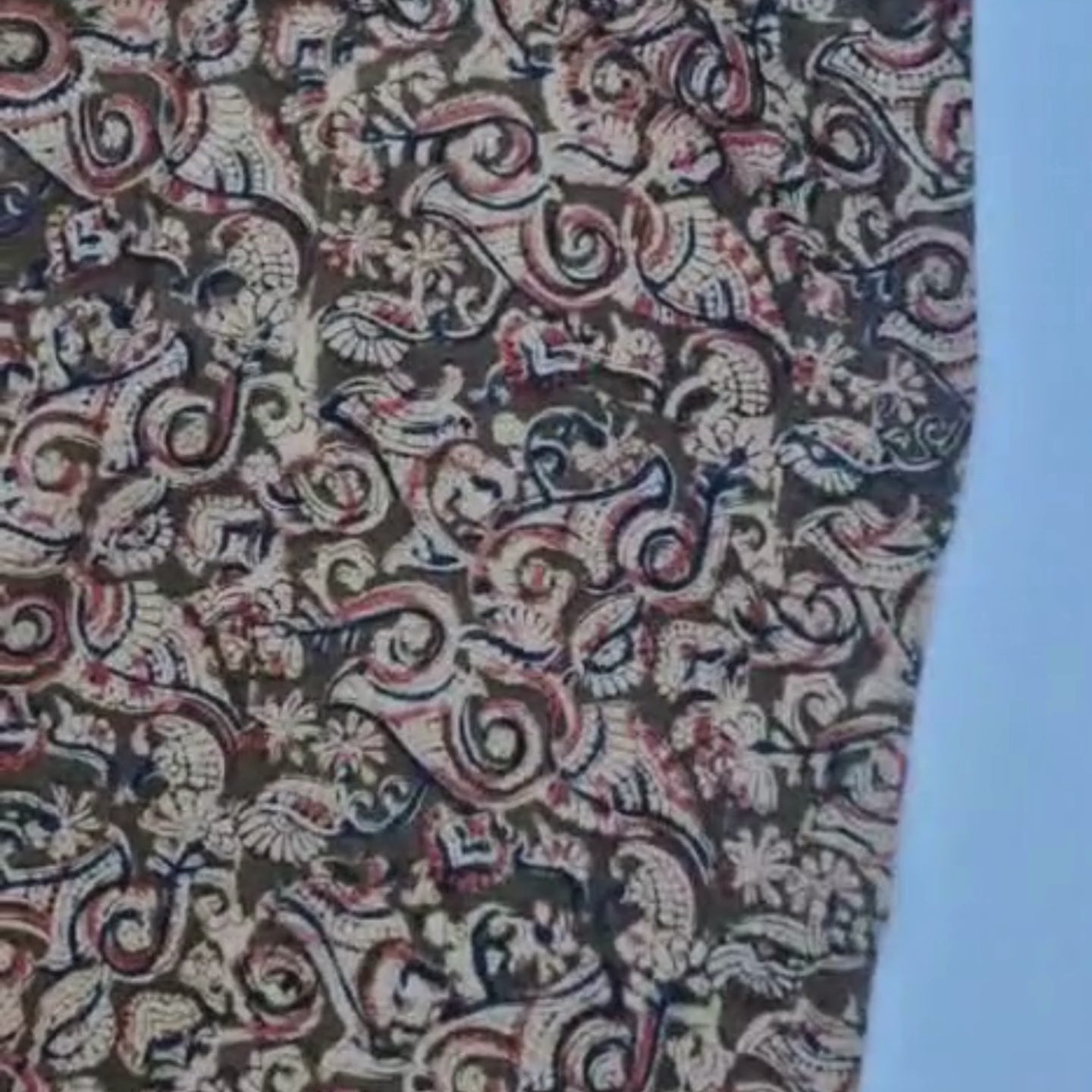 Forest Haze - Indian Block Print Cotton Fabric