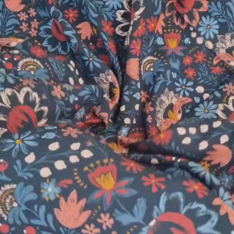 Matryoshka - Viscose Fabric