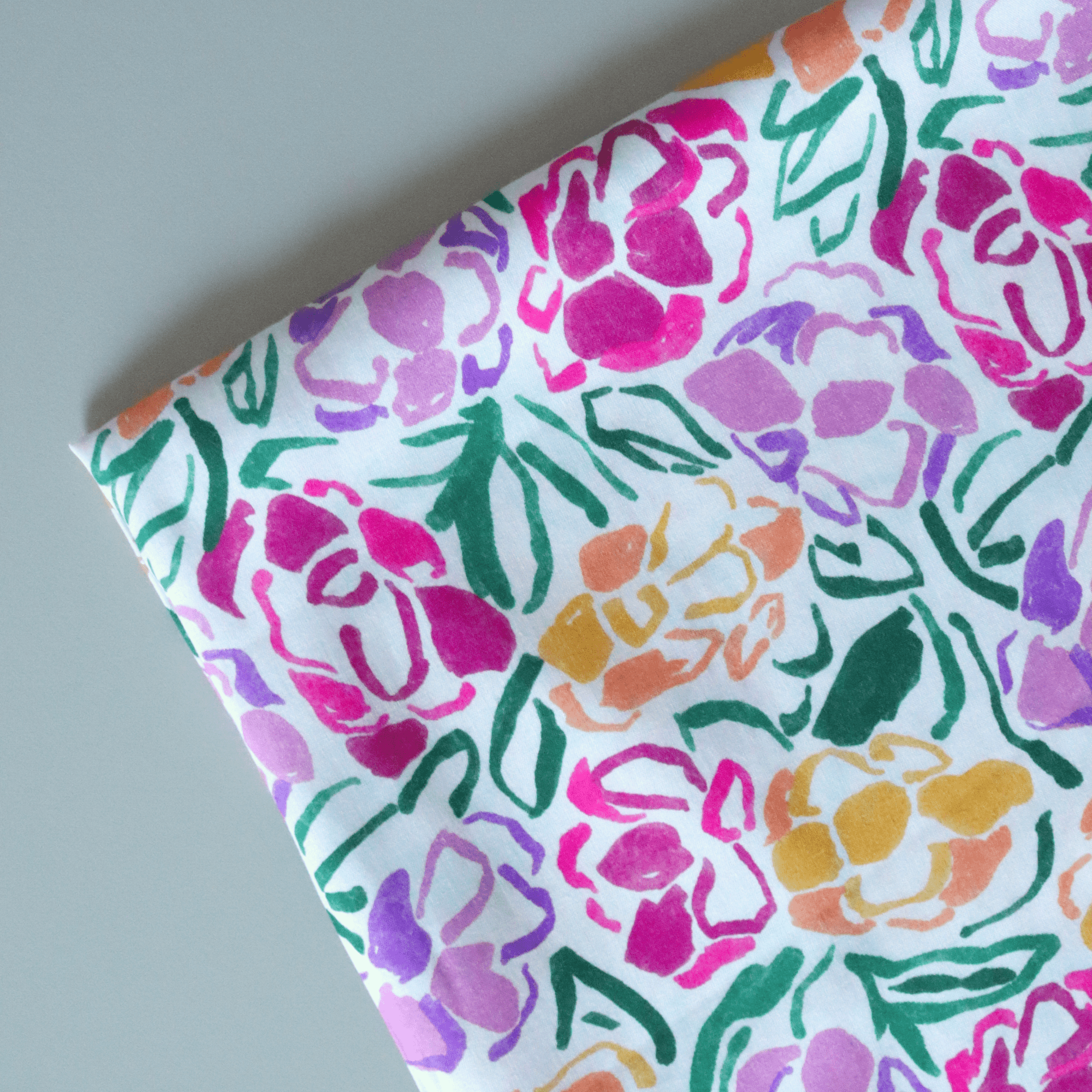 Roseraie Daylight - Viscose Fabric - sewecofabrics