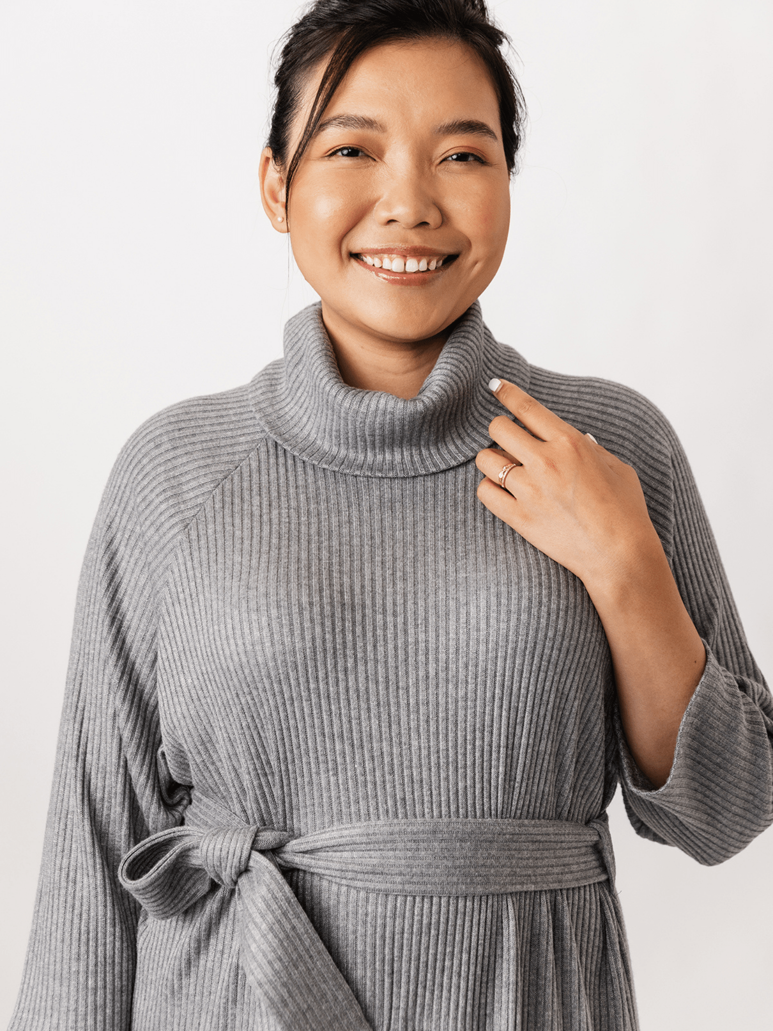 Salla Sweater Dress - PDF Sewing Pattern - sewecofabrics