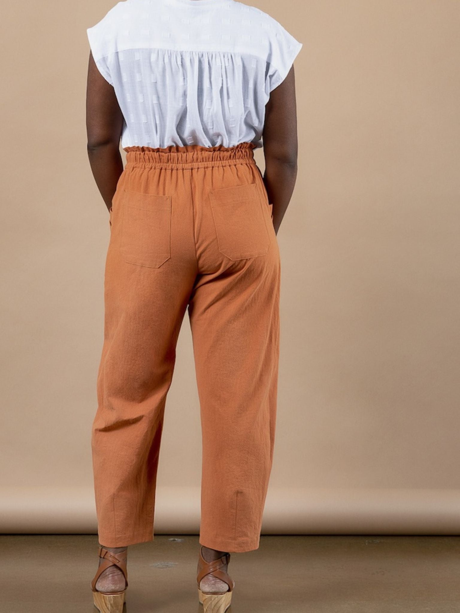 Sepia Trousers & Shorts - Paper Sewing Pattern - sewecofabrics