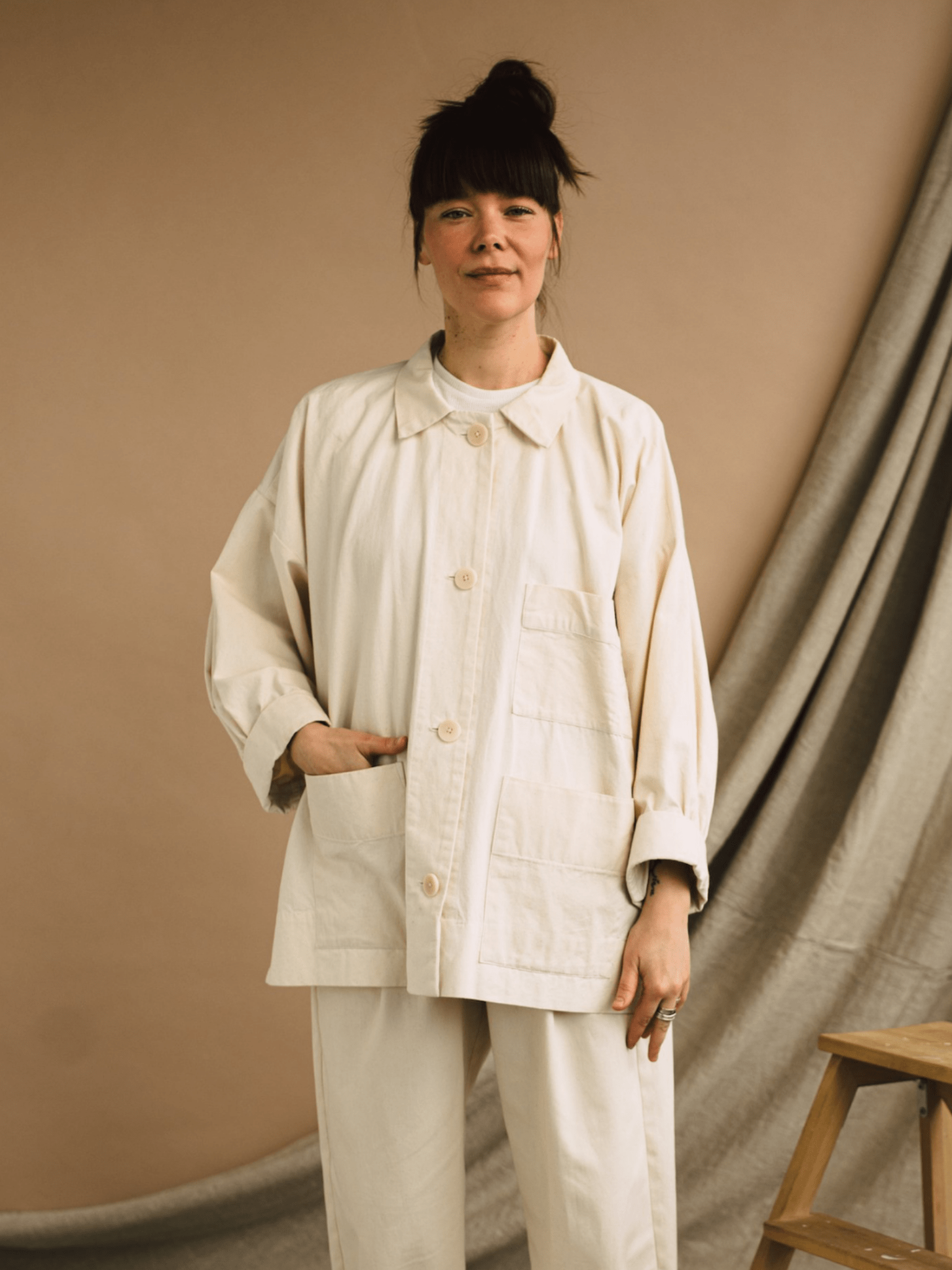Workwear Jacket - Zero Waste - PDF Sewing Pattern - sewecofabrics