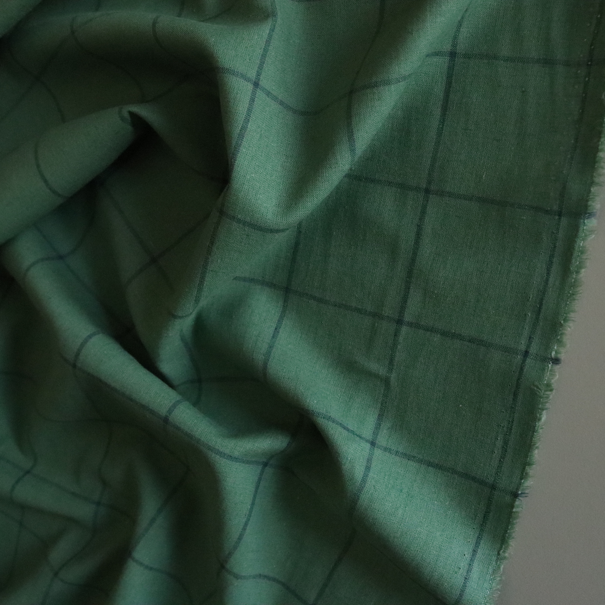 Green Maze - Cotton Linen