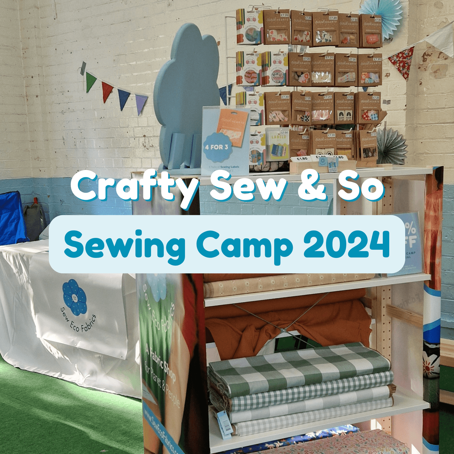 Rosie's Sewing Adventure - Crafty Sewing Camp 2024 - sewecofabrics