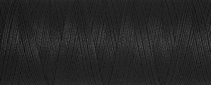 000 Black - Gütermann Sew All rPET Thread 100m - sewecofabrics