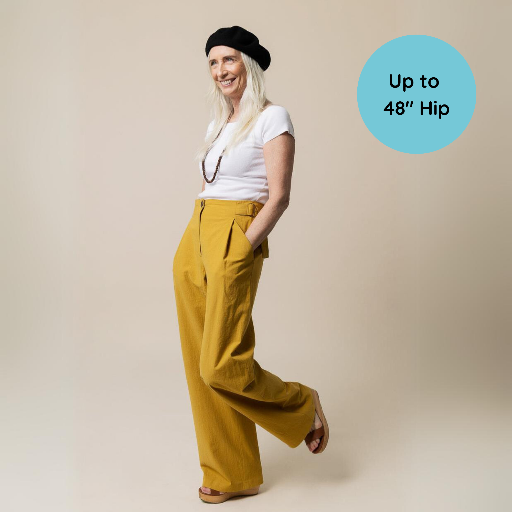I AM Sunshine - Sewing pattern - Tapered & Slouchy Jeans - I AM Patterns