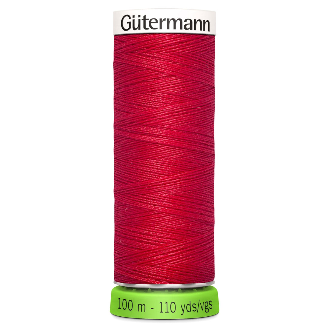 156 Crimson Red - Gütermann Sew All rPET Thread 100m - sewecofabrics