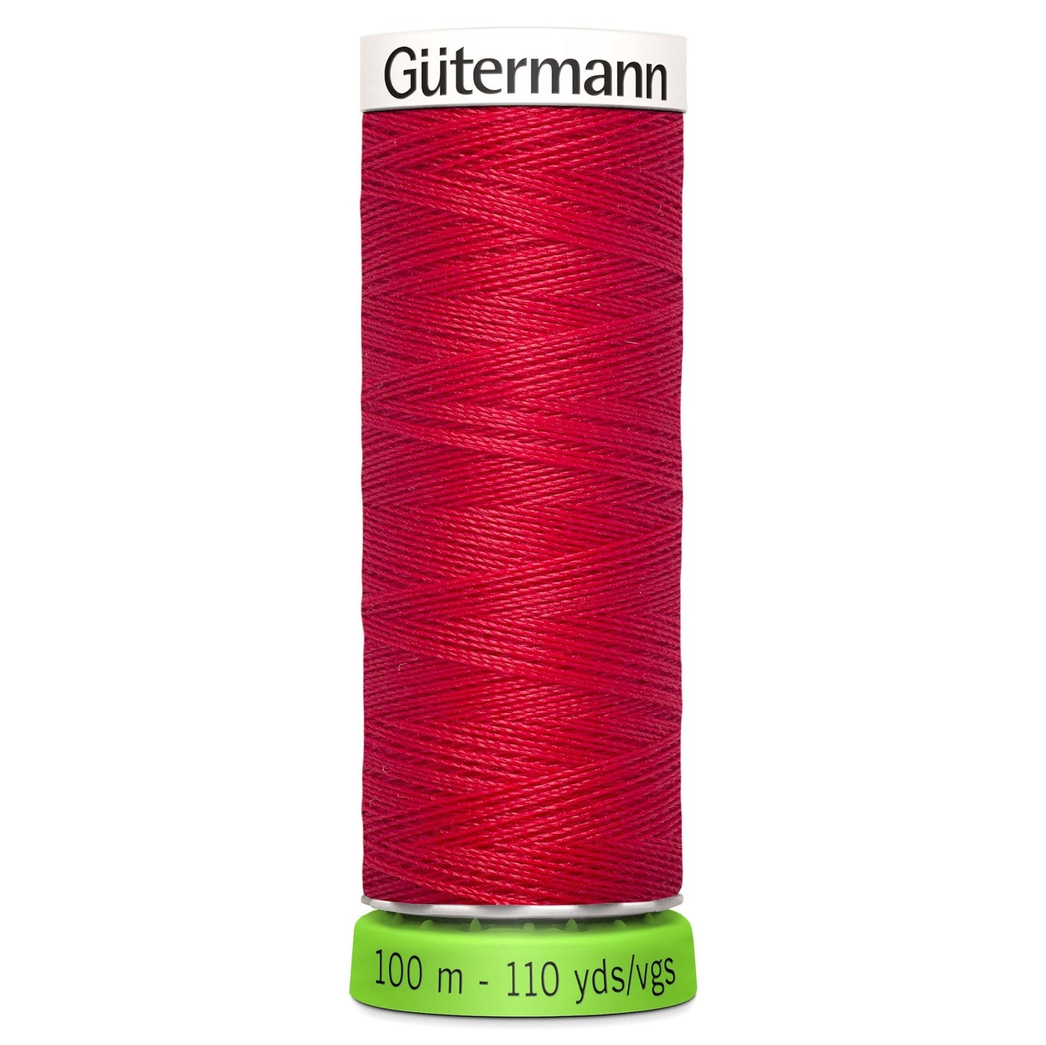 156 Crimson Red - Gütermann Sew All rPET Thread 100m - sewecofabrics