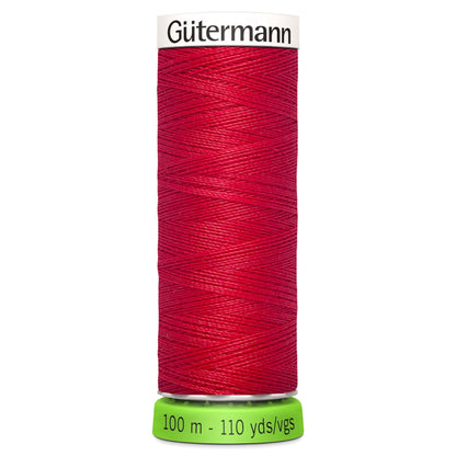 156 Crimson Red - Gütermann Sew All rPET Thread 100m - sewecofabrics