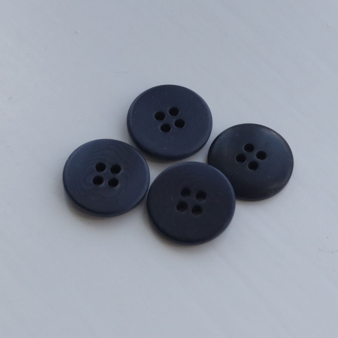 18mm Corozo Button - Navy - sewecofabrics