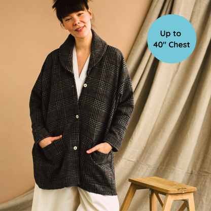 Unisex Coat - Zero Waste PDF Sewing Pattern