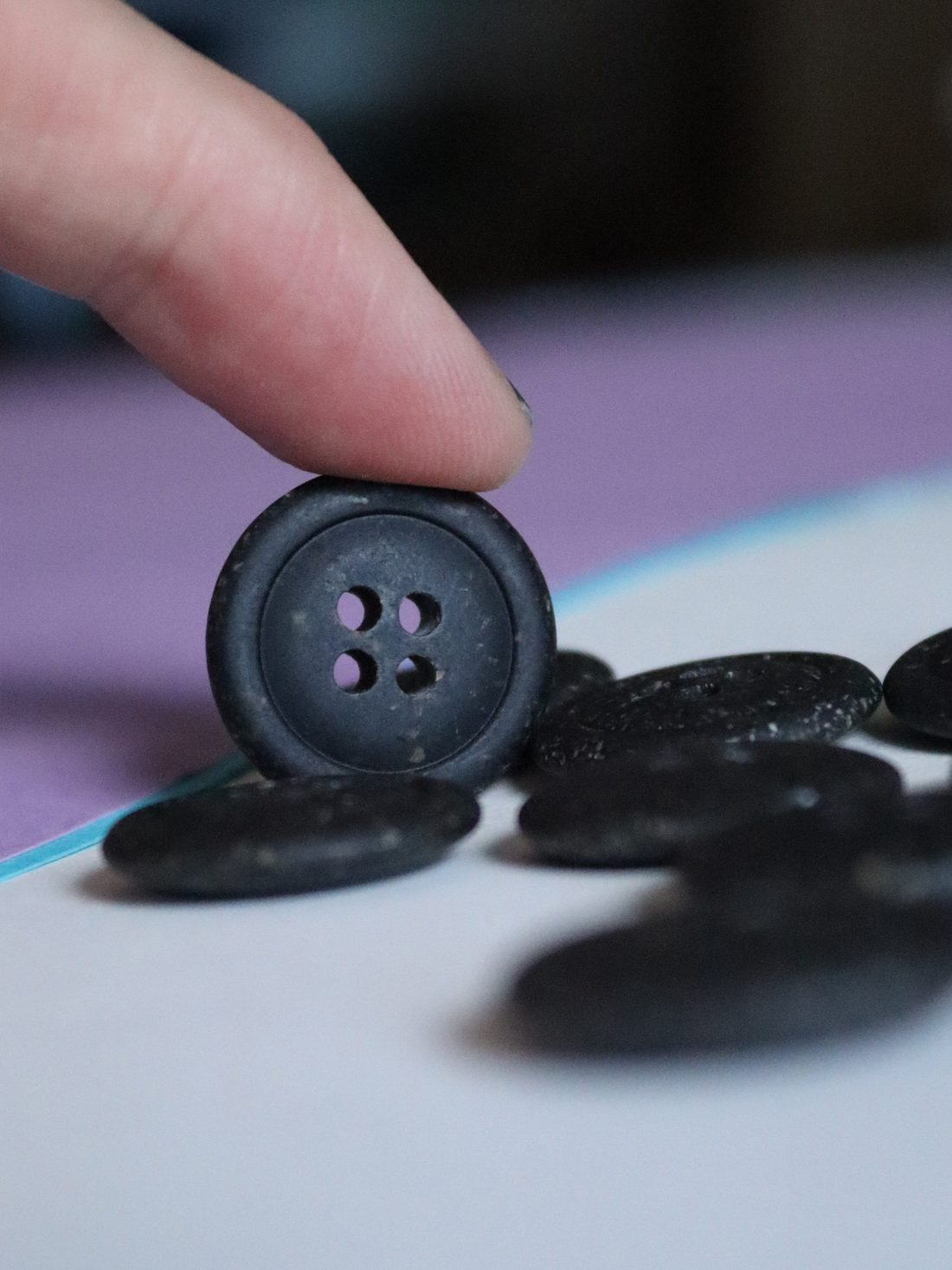 20mm Buttons - Merchant &amp; Mills - Nero