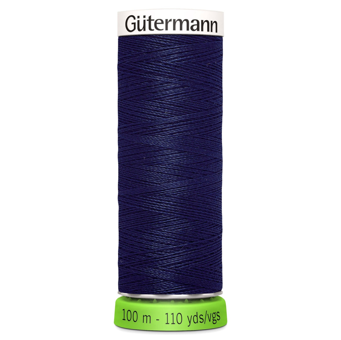 310 Navy Blue - Gütermann Sew All rPET Thread 100m - sewecofabrics