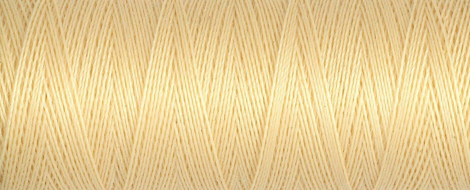 325 Lightest Yellow - Gütermann Sew All rPET Thread 100m - sewecofabrics