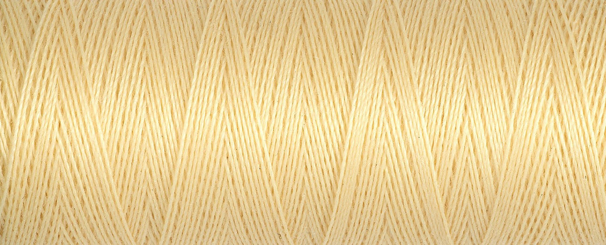 325 Lightest Yellow - Gütermann Sew All rPET Thread 100m - sewecofabrics