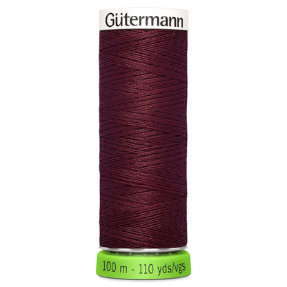369 Mulberry - Gütermann Sew All rPET Thread 100m - sewecofabrics