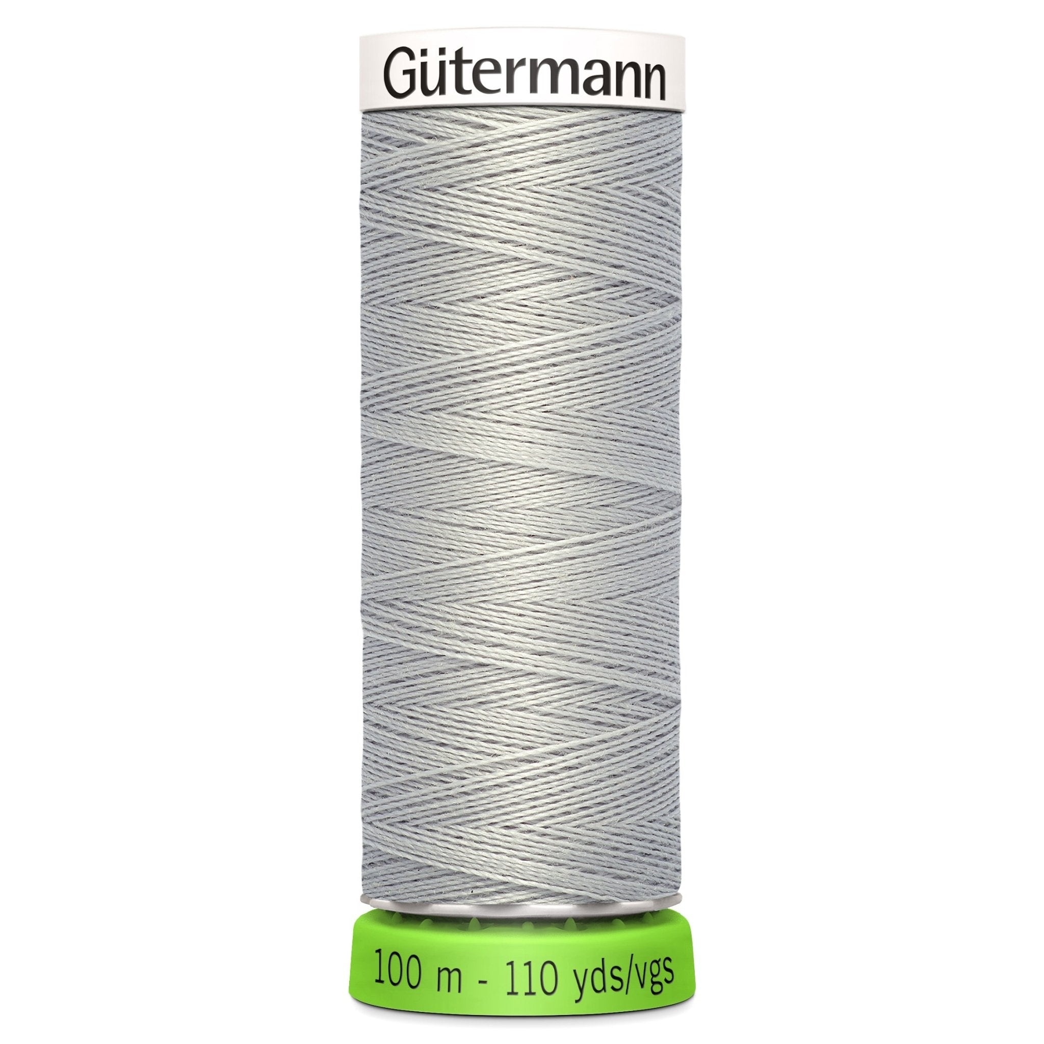 38 Fog Grey - Gütermann Sew All rPET Thread 100m - sewecofabrics