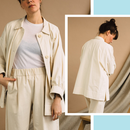 Workwear Jacket - Zero Waste PDF Sewing Pattern