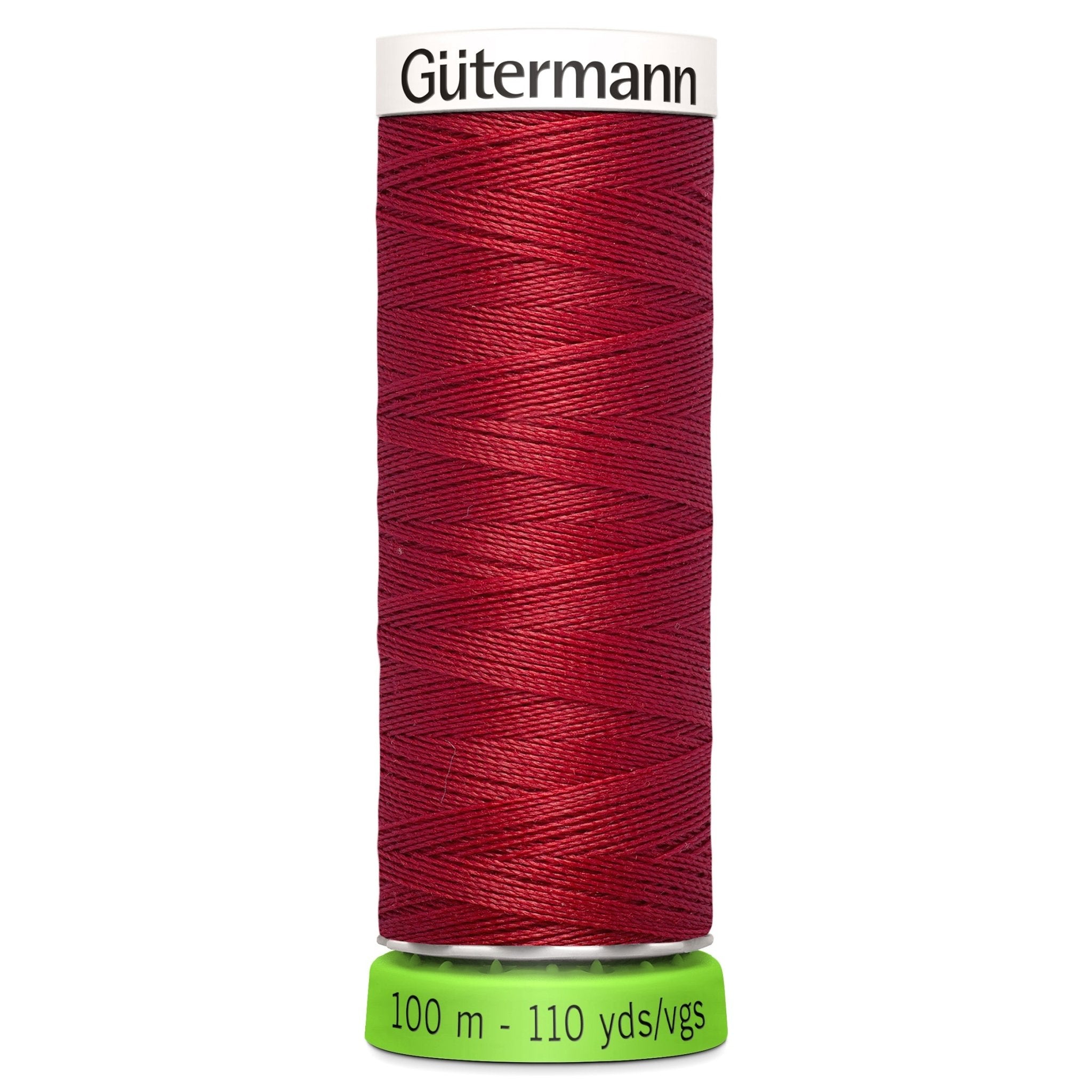 46 Ruby Red - Gütermann Sew All rPET Thread 100m - sewecofabrics