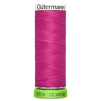 733 Hot Pink - Gütermann Sew All rPET Thread 100m - sewecofabrics