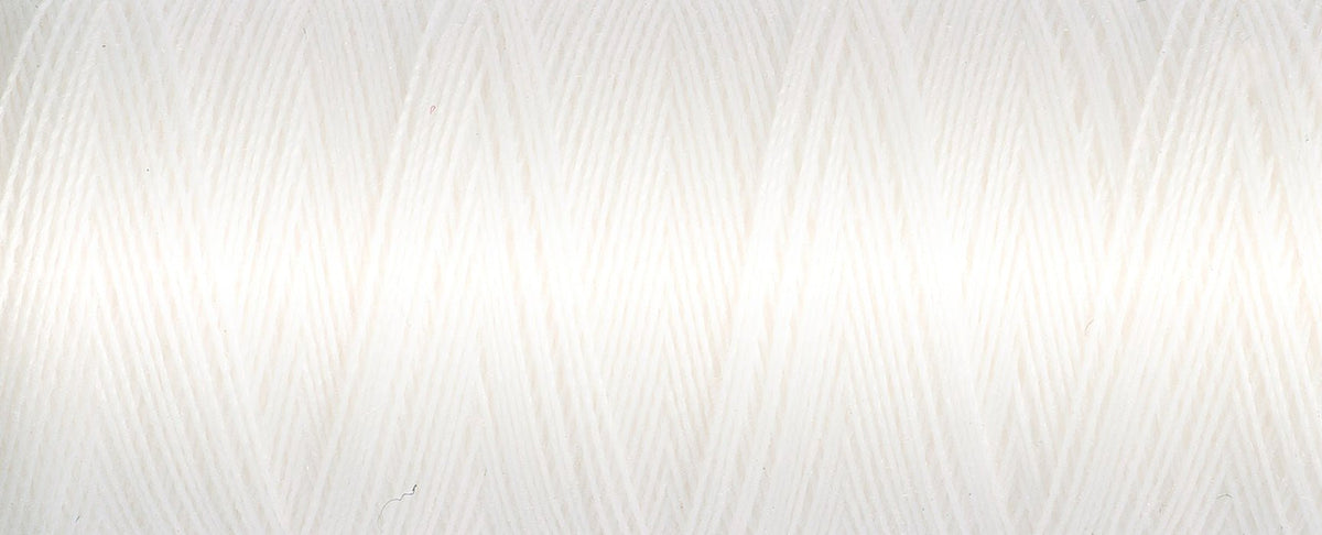 800 White - Gütermann Sew All rPET Thread 100m - sewecofabrics