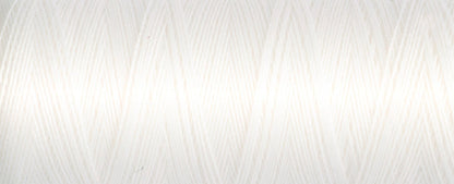800 White - Gütermann Sew All rPET Thread 100m - sewecofabrics