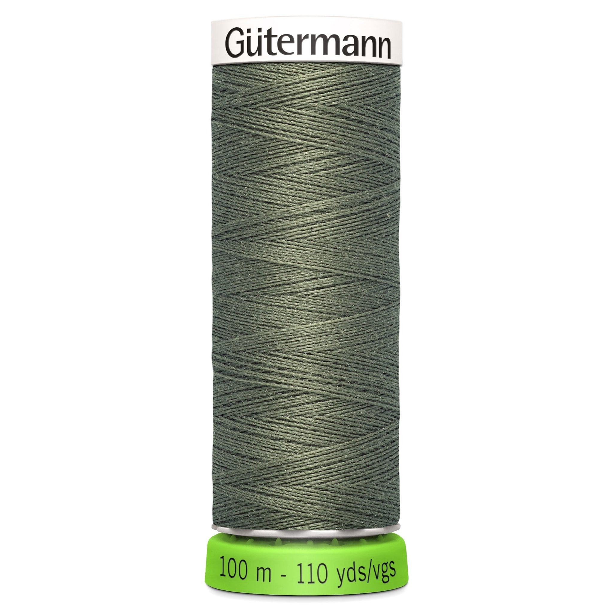 824 Kelp - Gütermann Sew All rPET Thread 100m - sewecofabrics
