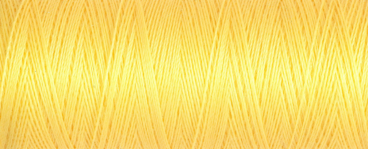 852 Yellow - Gütermann Sew All rPET Thread 100m - sewecofabrics
