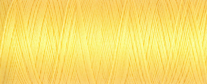 852 Yellow - Gütermann Sew All rPET Thread 100m - sewecofabrics