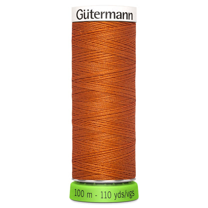 982 Rust - Gütermann Sew All rPET Thread 100m - sewecofabrics