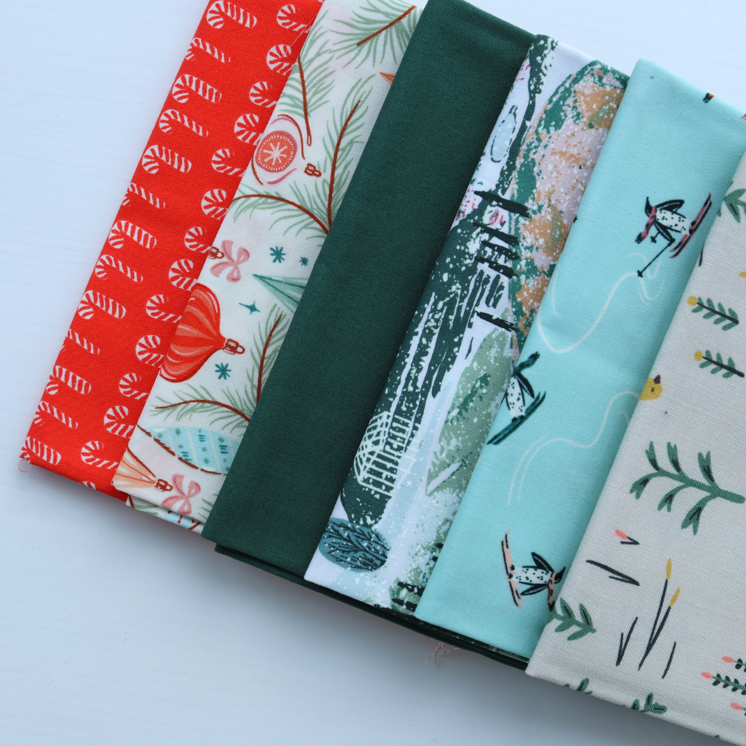Winter/Christmas Fat Quarter | Fabric Bundle